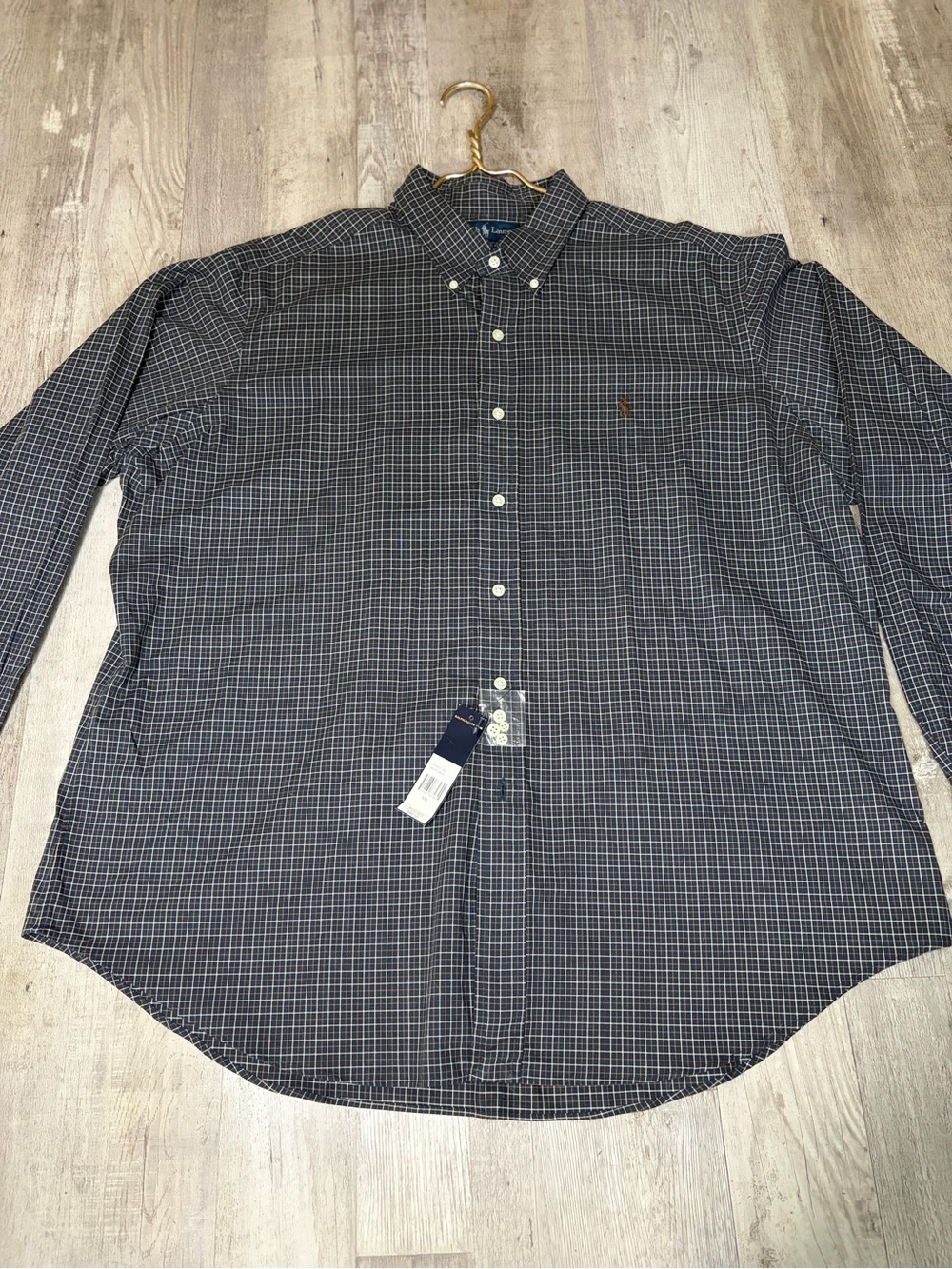 NWT Men’s Ralph Lauren Long-Sleeve Button Down